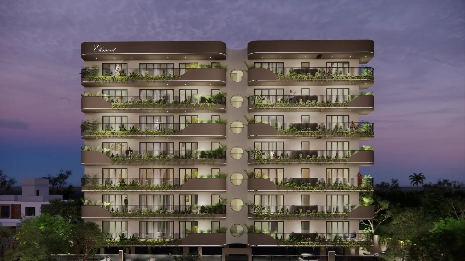 Pooja Element - 3 & 4 BHK premium flats Gangapur Road Nashik