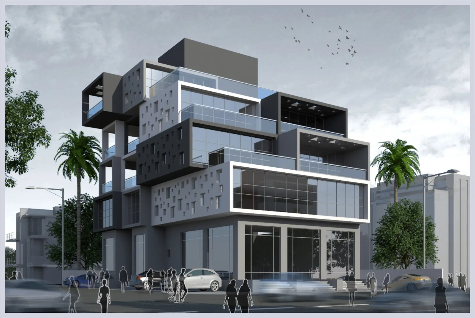 Trade Centre commercial building Nashik