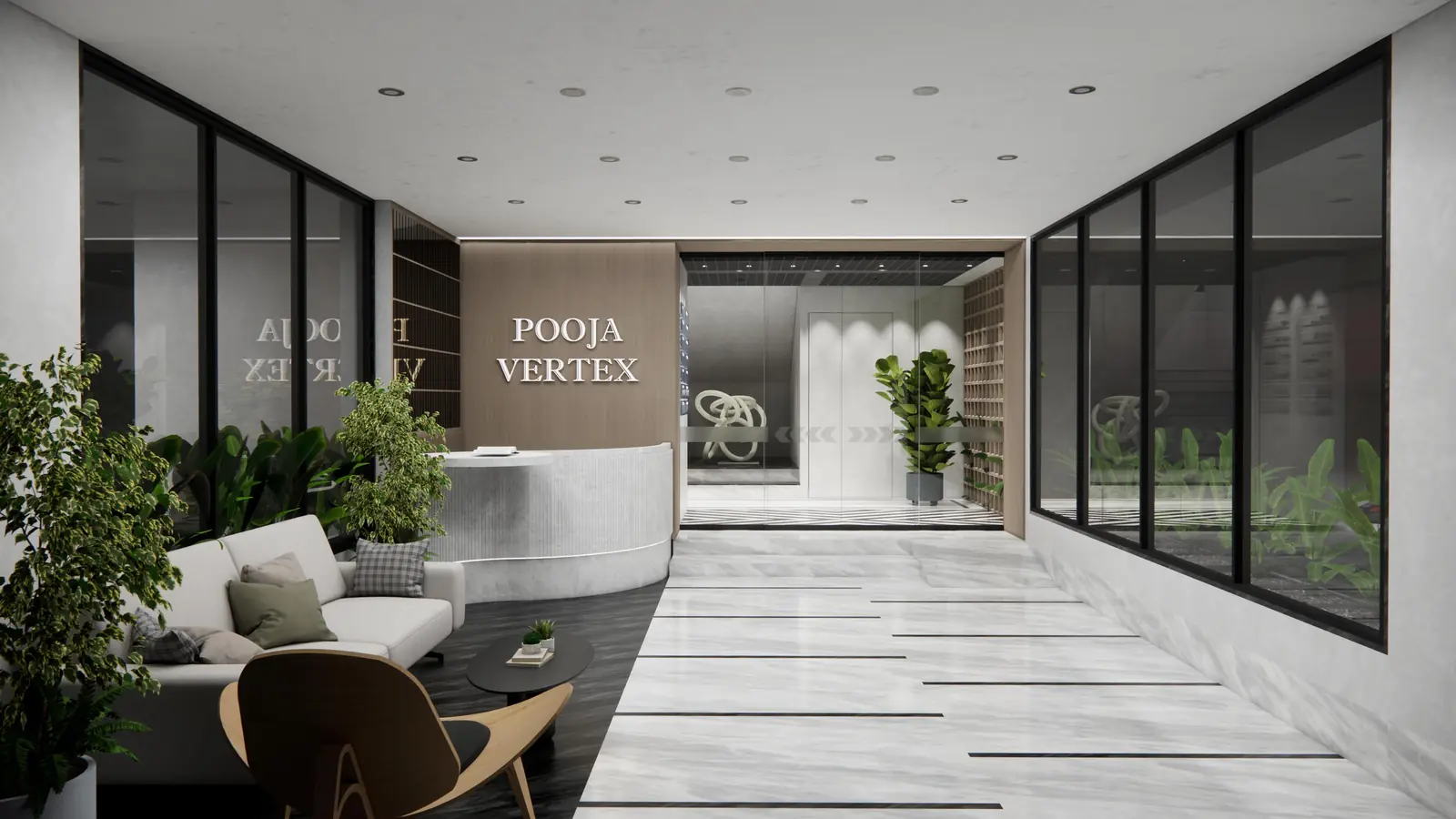 Modern kitchen design at Pooja Vertex apartments Mahatma Nagar Nashik